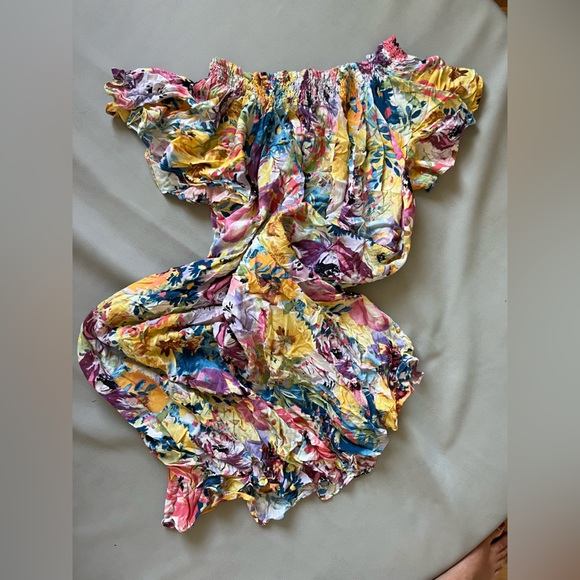 H&M Bright Floral Mumu - Picture 2 of 7